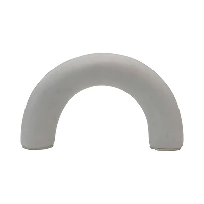 Hello Honey® 5" Contemporary Arch Decorative Marble Accent Décor