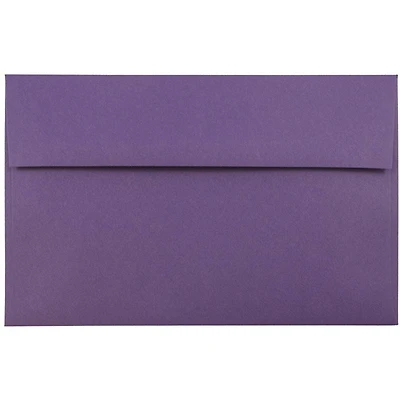 JAM Paper 6" x 9" Dark Purple Premium Invitation Envelopes