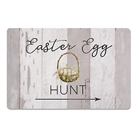 Easter Egg Hunt Basket Mat 27" x 18" Floor Mat
