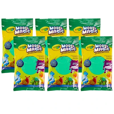 Crayola® Model Magic® 4oz. Green Modeling Compound, 6ct.