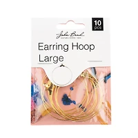 John Bead Must Have Findings 38mm Large Earring Hoops