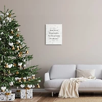 Stupell Industries Tired Of Winter Funny Poem Canvas Wall Art