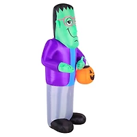 7ft. Inflatable Halloween Light Up Trick-or-Treat Monster