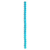 12 Pack: Blue Crackled Quartz Round Beads, 8mm by Bead Landing™