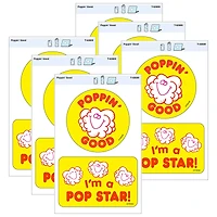 TREND Enterprises® Poppin' Good Vinyl Stickers, 2 Per Pack, 6 Packs