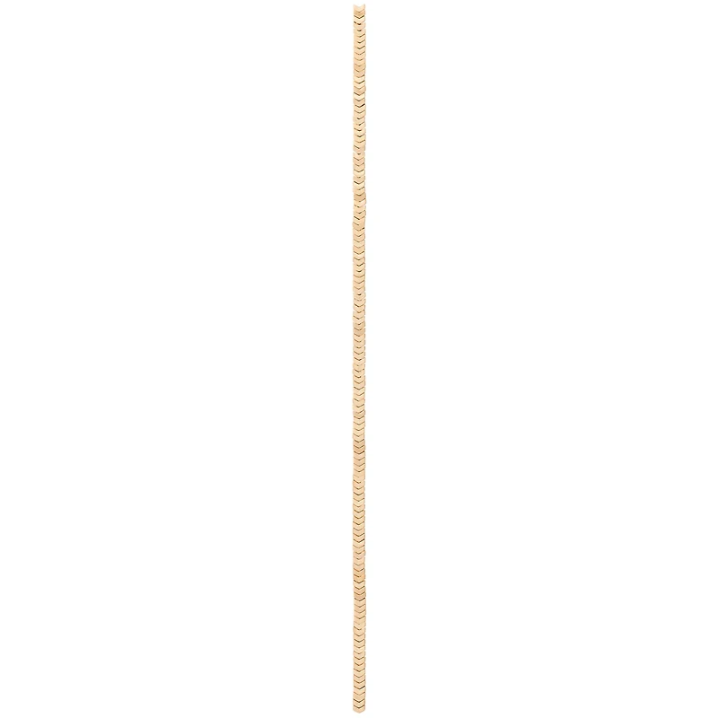 Hematite V-Shaped Semi-Precious Beads by Bead Landing™, 3mm