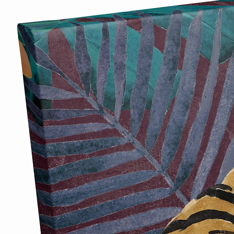 Jungle Tiger Canvas Wall Art
