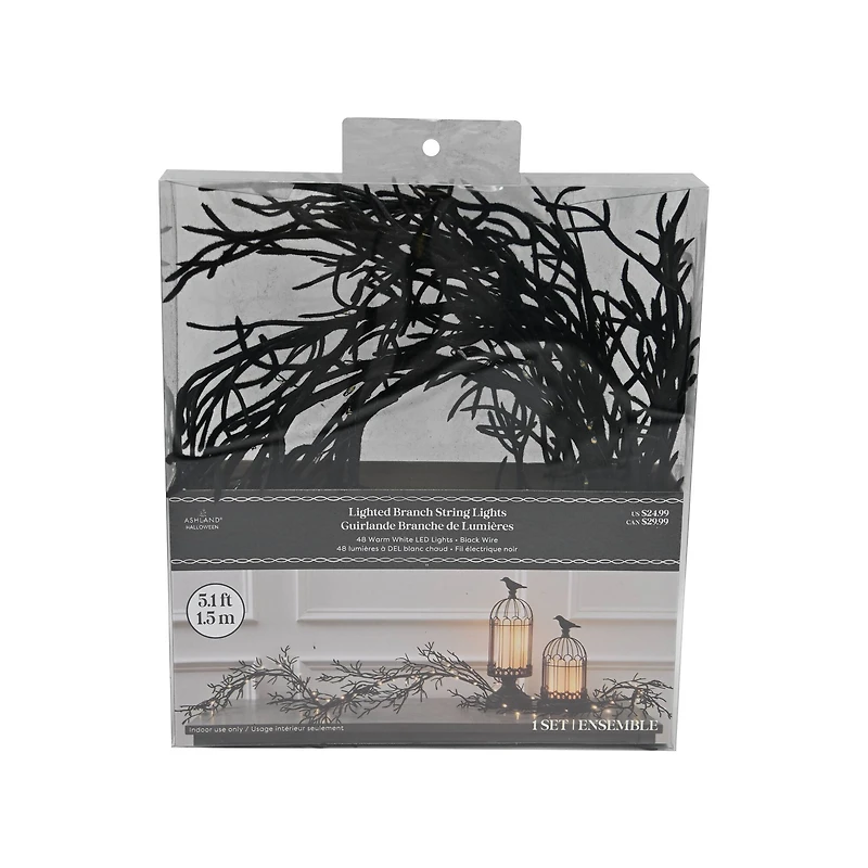 5ft. Warm White LED Lighted Branch String Lights by Ashland®