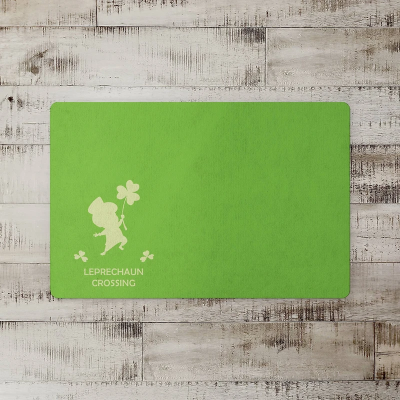 Leprechaun Crossing 18" x 27" Floor Mat