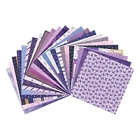 Craft Smith 12" x 12" Purple Possibilities Paper Pad, 48 Sheets