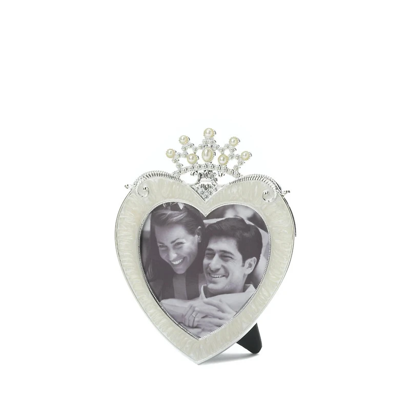 Crown Heart 3" x 3" Frame