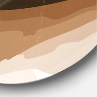 Designart - Minimalist Terracotta Landscape