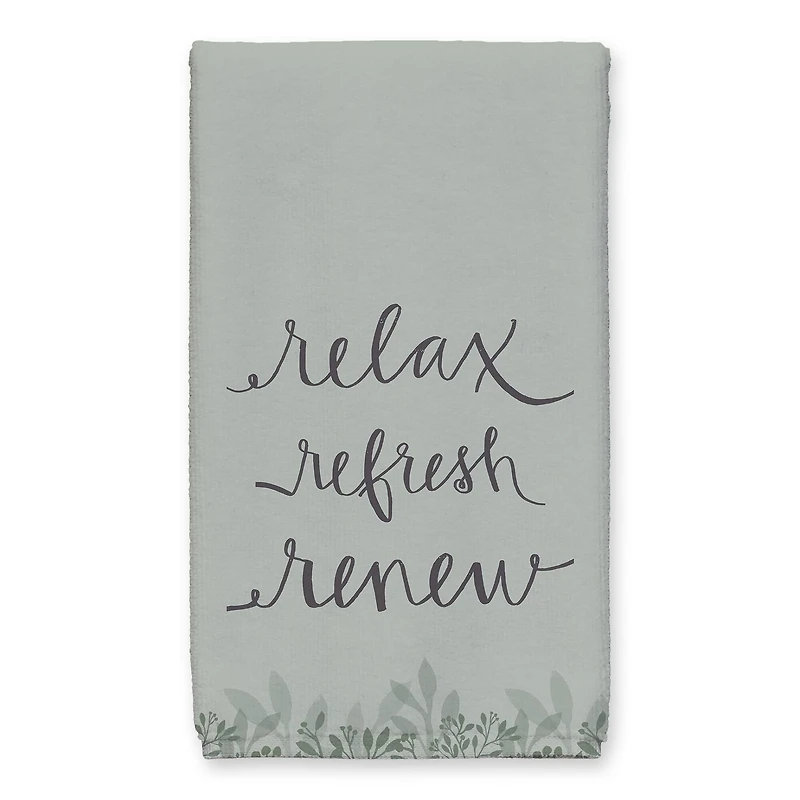 Relax Refresh Renew Tea Towel Set