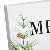 Merry And Bright 14x11 Canvas Wall Art