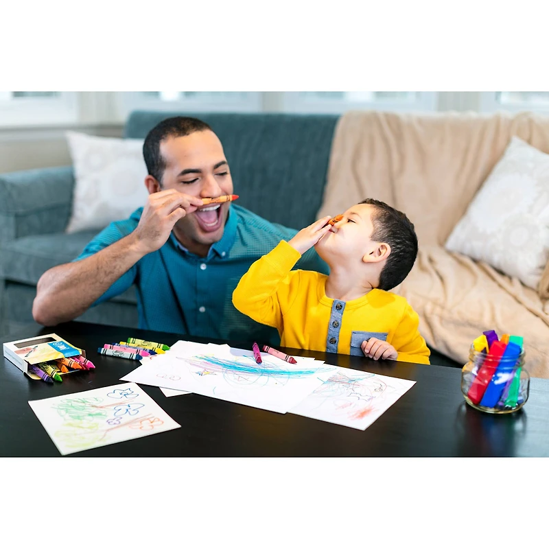 Crayola® Washable Tripod Grip Crayons, 8 Packs of 8