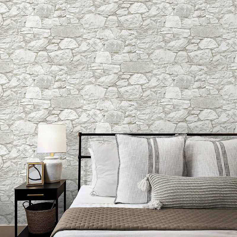 Surface Style Stone's Throw Peel & Stick Wallpaper