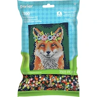Perler™ Floral Fox Beads & Pattern Kit