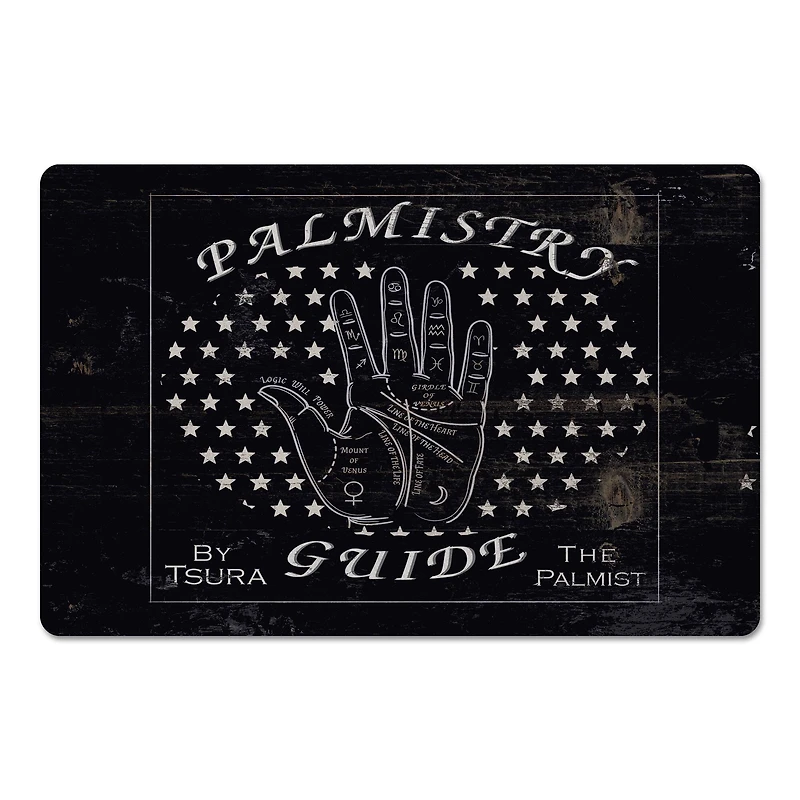 Palm Reading Guide 1 27" x 18" Floor Mat