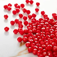 8mm Faceted Acrylic Round Craft Beads by Bead Landing