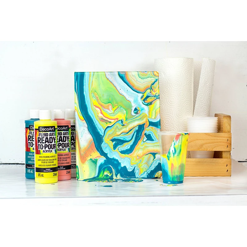 DecoArt® Fluid Art Ready-to-Pour Acrylic™ Galactic