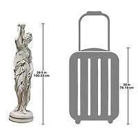 Design Toscano 39.5" Dione the Water Goddess Garden Statue