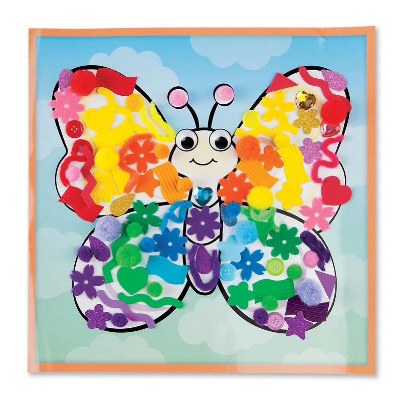 Creativity for Kids® Butterfly Sticky Wall Art