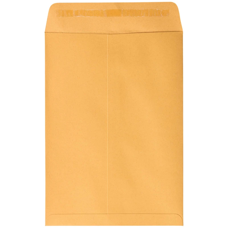 JAM Paper 7.5" x 10.5" Brown Kraft Manila Open End Catalog Envelopes