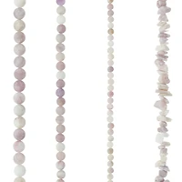 6 Pack: Matte Lilac Stone Mix Beads by Bead Landing™