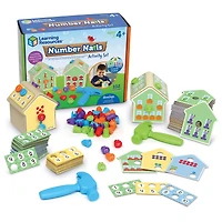 Learning Resources Number Nails! Fine Motor Math Game