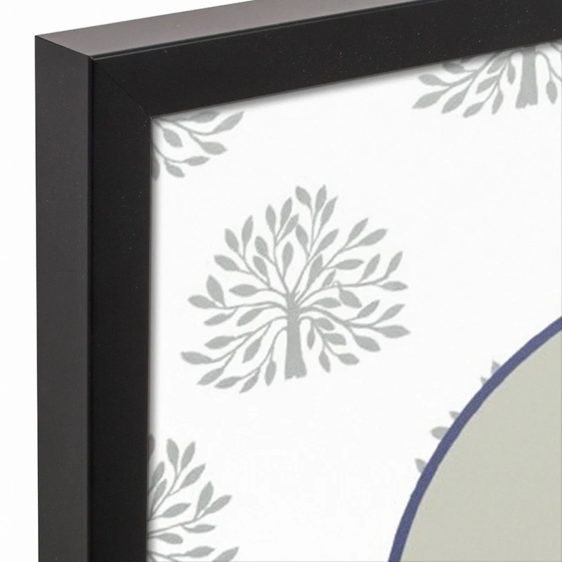 Endless Love and Laughter 17.73" x 17.73" Black Framed Canvas