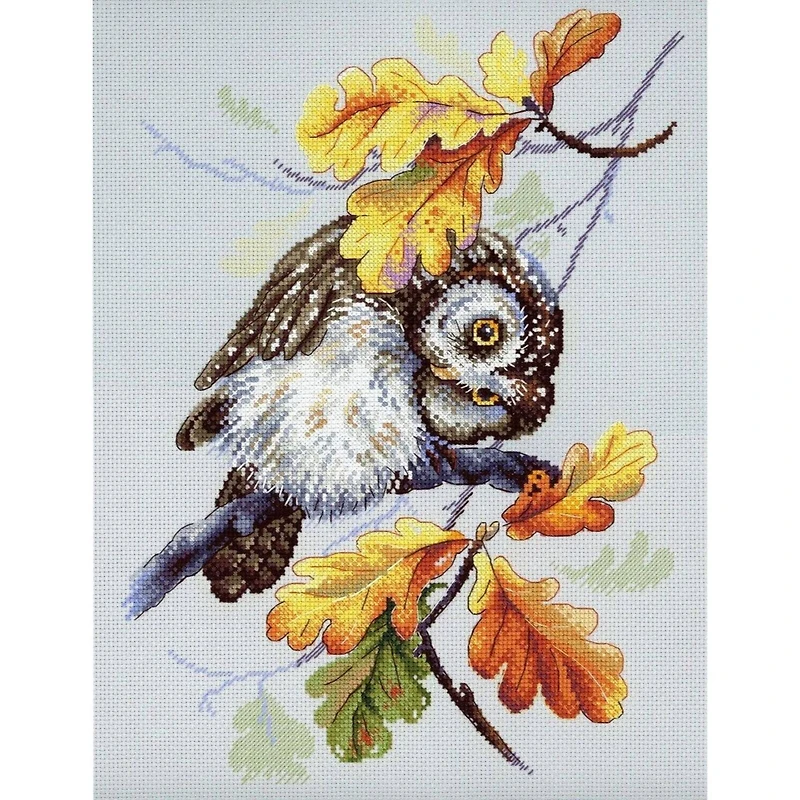 MP Studia Owl Look Cross Stitch Kit