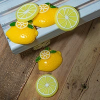 Dress It Up Lemons Yellow Fruit Flat Back Embellishments
