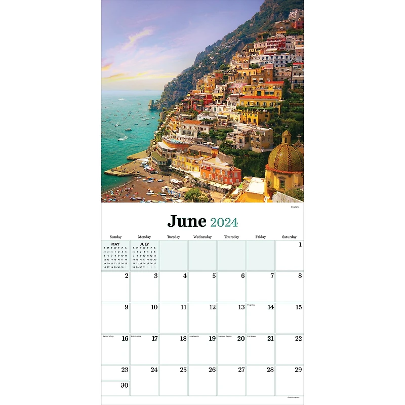 TF Publishing Italy Wall Calendar