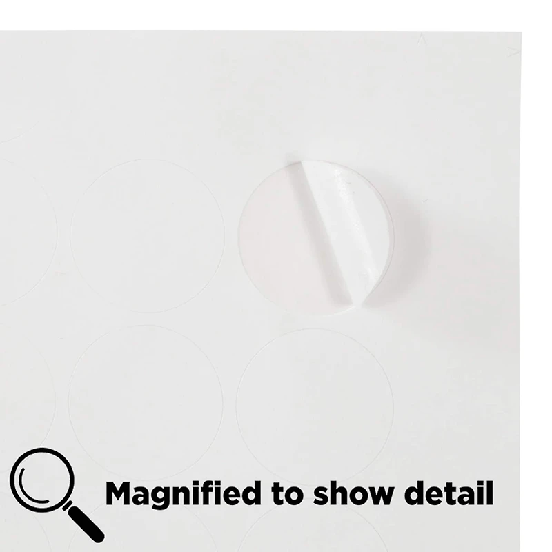 JAM Paper White Circle Label Stickers