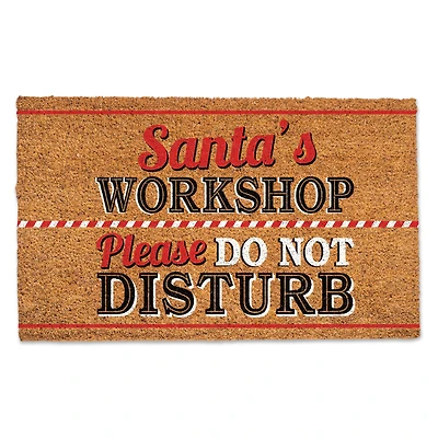 Santa's Workshop Doormat