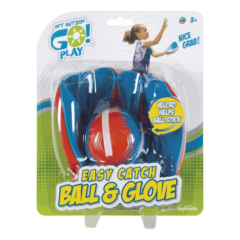Toysmith® Get Outside Go! Easy Catch Ball & Glove Set