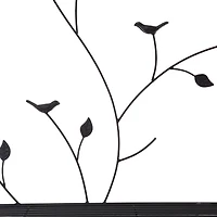 Glitzhome® 3-Tier Black Metal Plant Stand