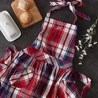 DII® Americana Red Plaid Apron