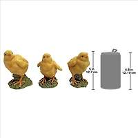 Design Toscano 5" Hatching Baby Chicks Statue Set