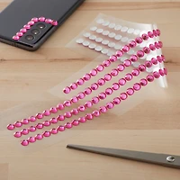 12 Packs: 4 ct. (48 total) Pink Rhinestone Borders by Recollections™