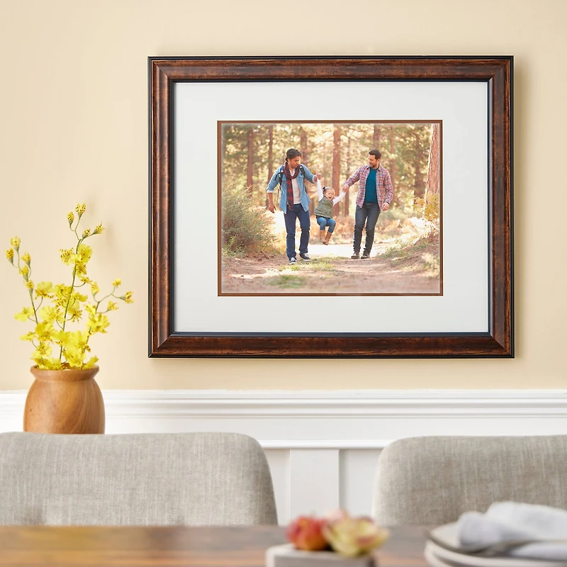 Home Bronze Frame with Mat by Studio Décor