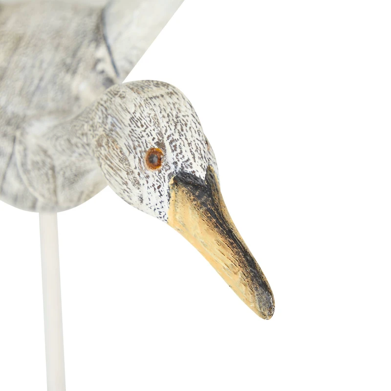 Set of 3 White Pine Coastal  Sculpture, 13" x 13" x 10"