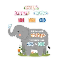 Creative Teaching Press® Jungle Friends Calendar Set Bulletin Board set