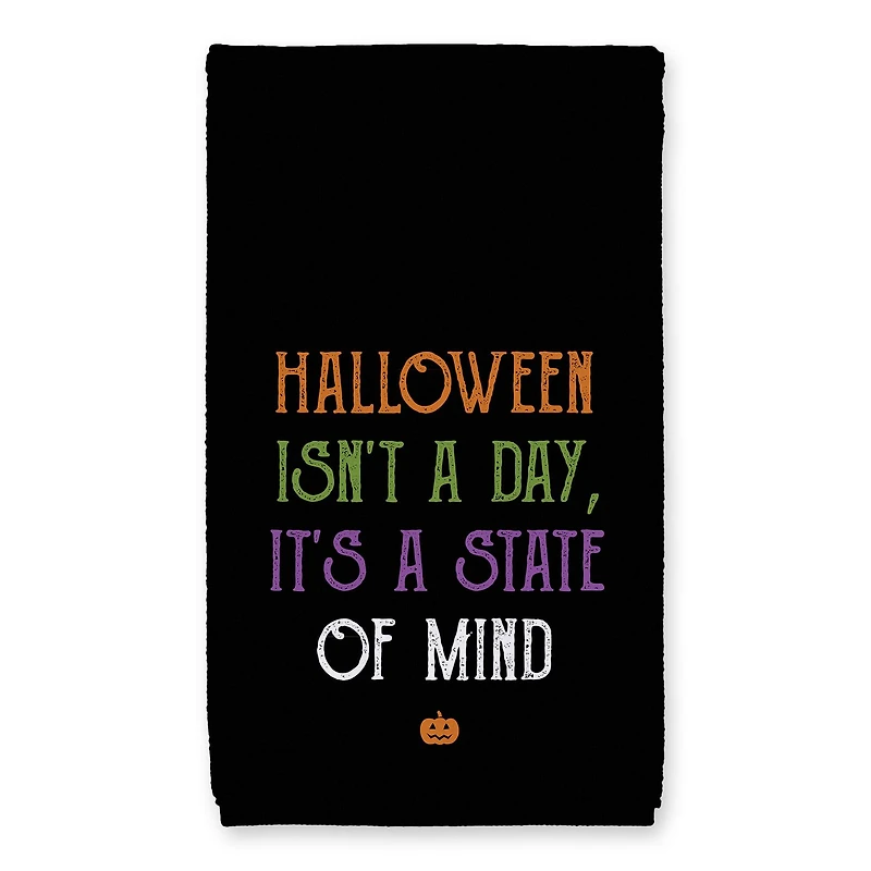 Halloween is a State of Mind 16" x 25" Tea Towel - Set of 2