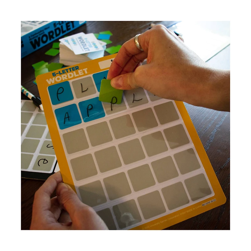 5-Letter Wordlet™: A Confounding Word Strategy Game