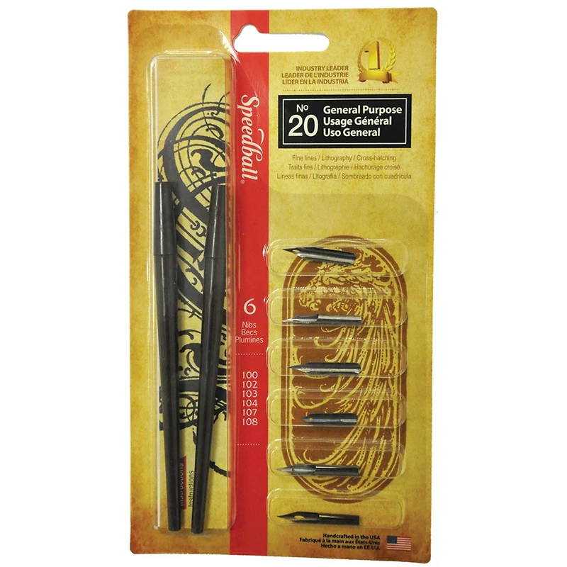 Speedball® No. 20 General Purpose Pen Set