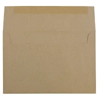 JAM Paper A10 Brown Kraft Recycled Invitation Envelopes