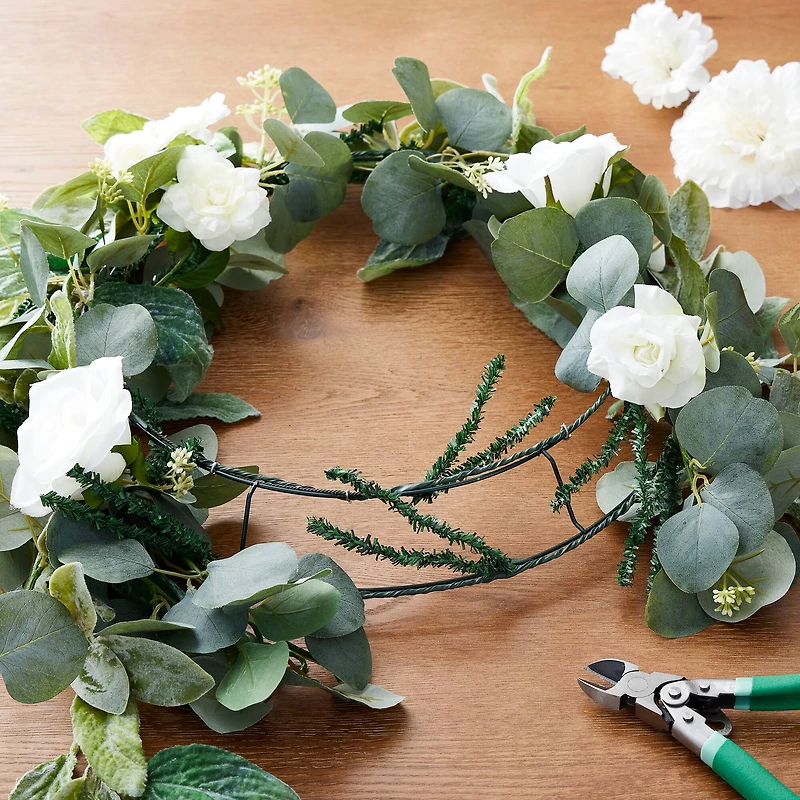 16" Wire Wreath Frame with Pine Ties by Ashland®