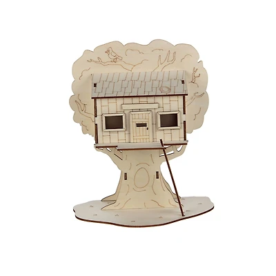 7.5" Treehouse DIY LED Wood Décor by Make Market®