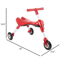 Toy Time Red Glide Tricycle